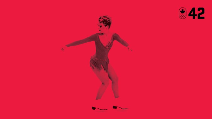 Figure skater Elizabeth Manley became Canada’s sweetheart at Calgary 1988. She had struggled with a tough mental illness as a teenager, and had an unsuccessful free skate at the 1987 Worlds. But she overcame it all to deliver the program of her life and win Olympic silver. BE COURAGEOUS