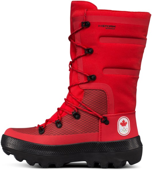 Team Canada boots Under Armour PyeongChang 2018