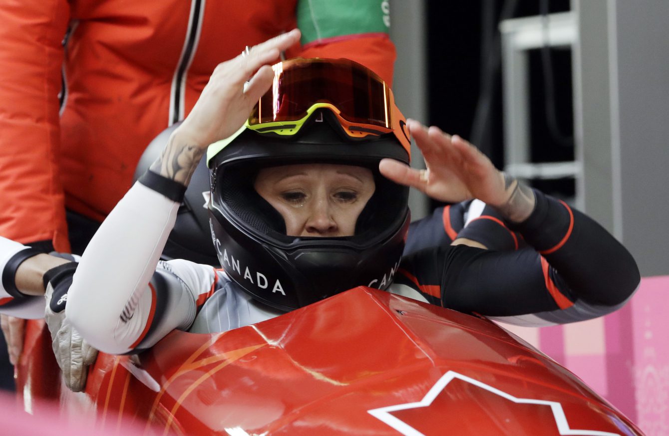 Team Canada Phylicia George Kaillie Humphries PyeongChang 2018