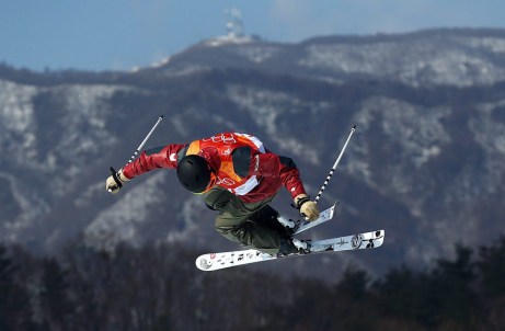 OLY FRE Halfpipe Canada 20180222 Noah Bowman of Canada competes in the Men's Ski Halfpipe Final today at Phoenix Snow Park during the PyeongChang 2018 Olympic Winter Games in PyeongChang, South Korea on February 22, 2018. Photo by THE CANADIAN PRESS/HO-COC/Vaughn Ridley