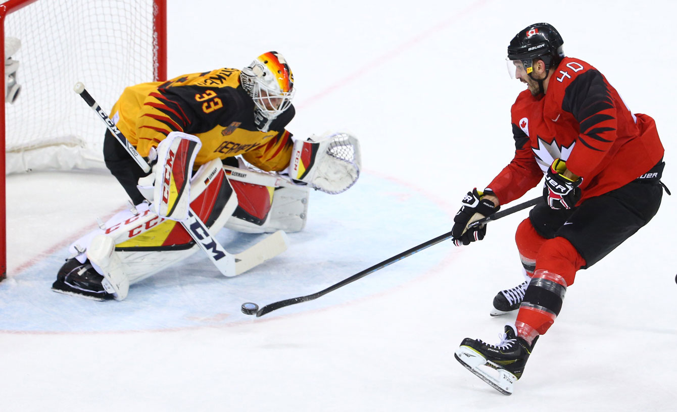 Team Canada Germany Ice Hockey PyeongChang 2018