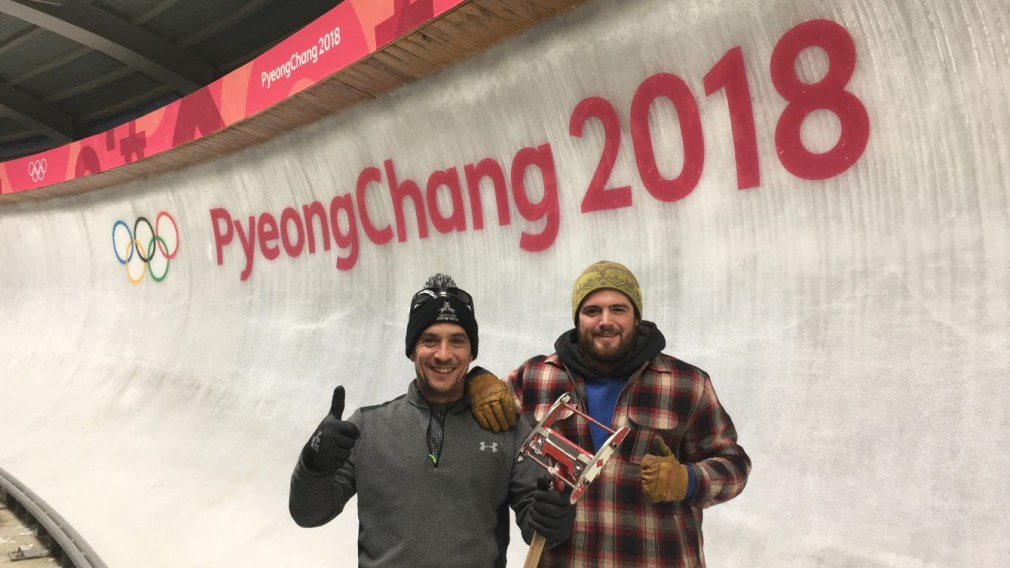 Spotted: Canadian ice makers contribute to the track in PyeongChang