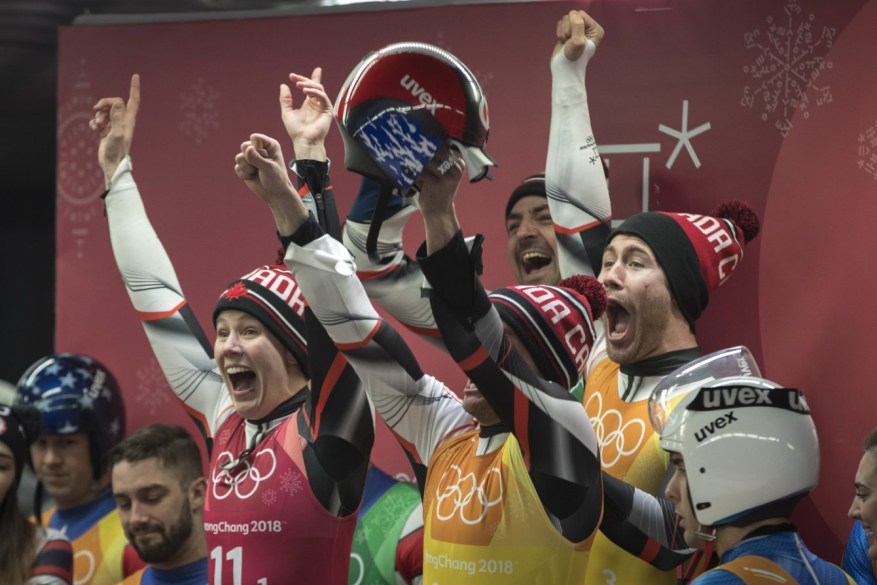 Team Canada luge PyeongChang 2018 Team Canada luge PyeongChang 2018