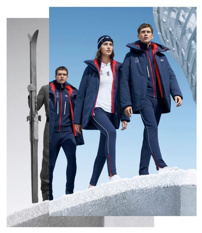 This is expected to be France's Opening Ceremony outfit at PyeongChang 2018 (Photo: Lacoste/Team France).