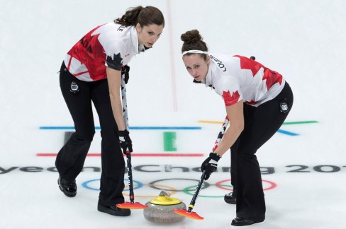Team Canada Lisa Weagle Joanne Courtney PyeongChang 2018 Team Canada Lisa Weagle Joanne Courtney PyeongChang 2018