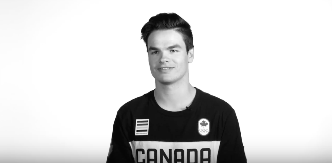 Mikael Kingsbury smiles