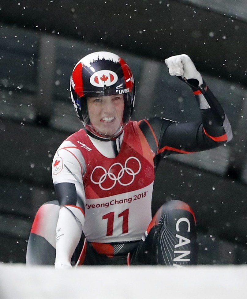 Team Canada Alex Gough PyeongChang 2018