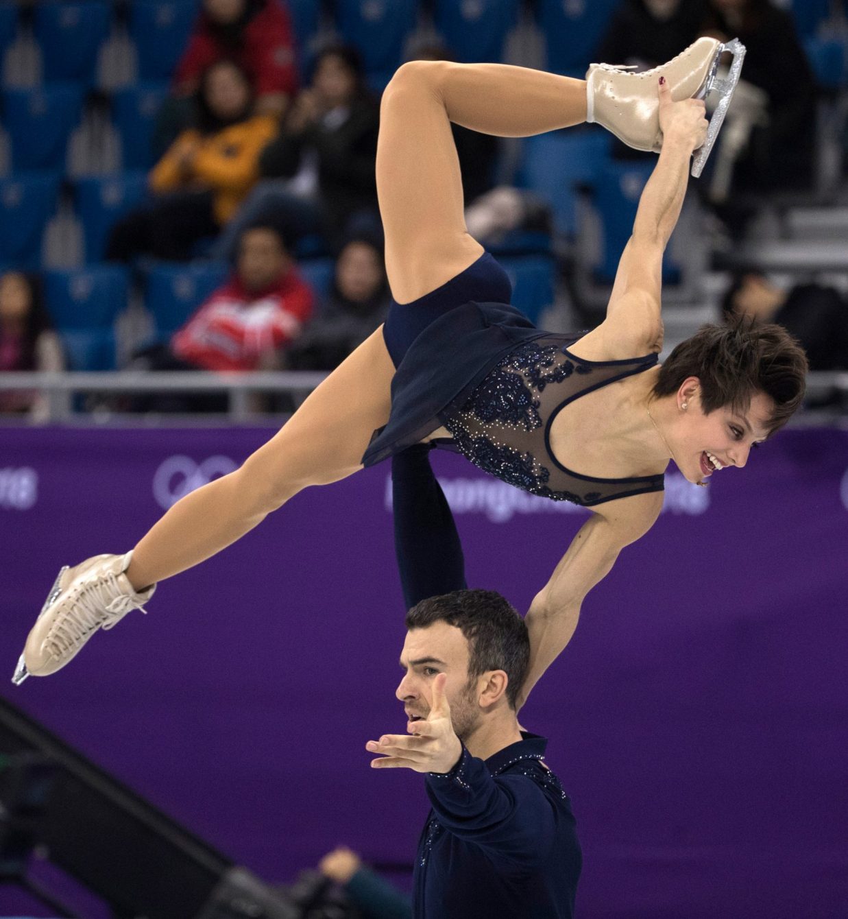 Team Canada Duhamel Radford PyeongChang 2018 pairs short program
