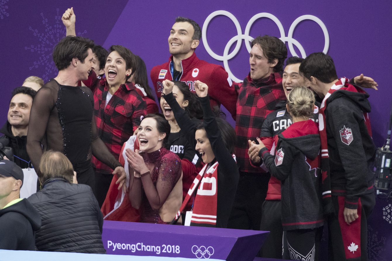 Team Canada PyeongChang 2018 Figure Skating team gold