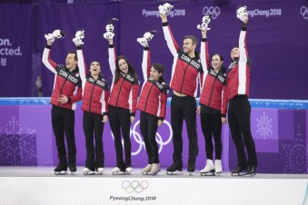 Team Canada PyeongChang 2018 Figure Skating Team gold Team Canada PyeongChang 2018 Figure Skating Team gold