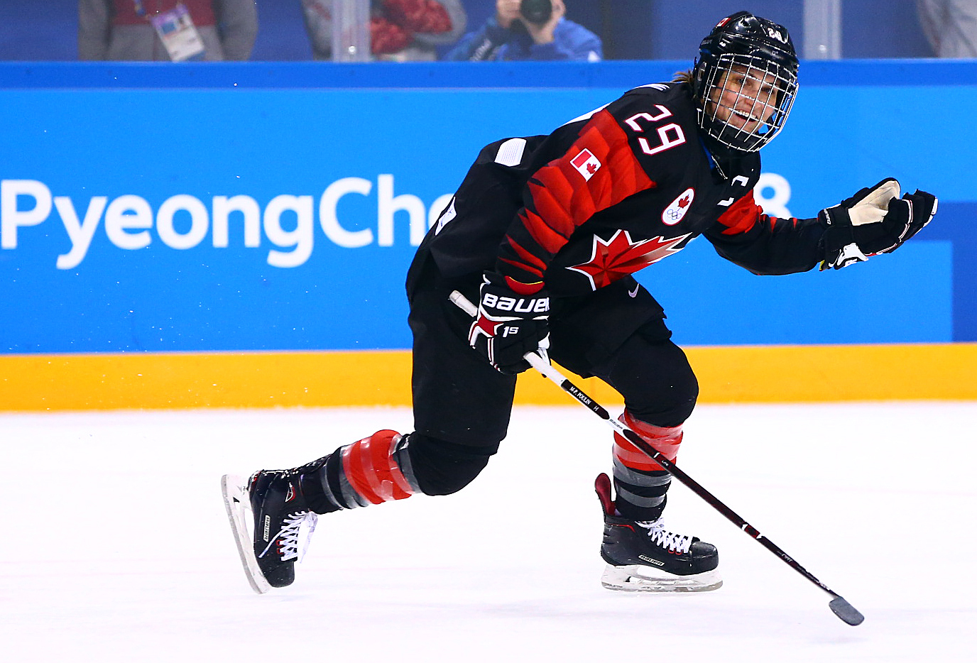 Team Canada Marie-Philip Poulin PyeongChang 2018