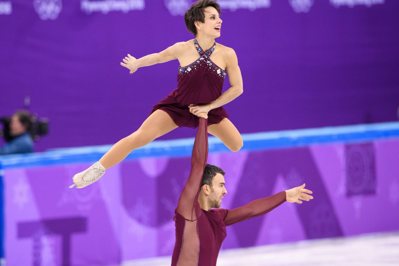 Team Canada Meagan Duhamel Eric Radford PyeongChang 2018 team event