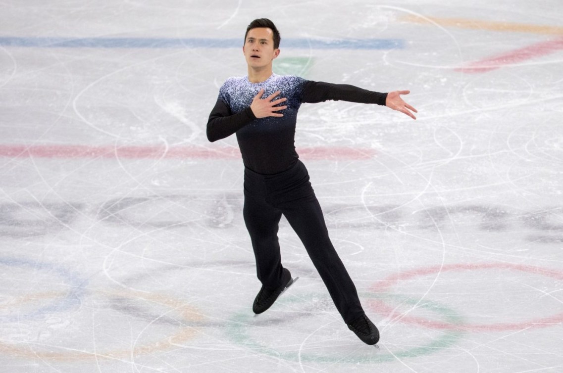 Team Canada Patrick Chan PyeongChang 2018 team short program