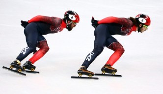 Team Canada PyeongChang 2018 Hamelin Girard 1500m