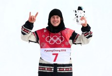 Team Canada PyeongChang 2018 Sebastien Toutant Big Air podium