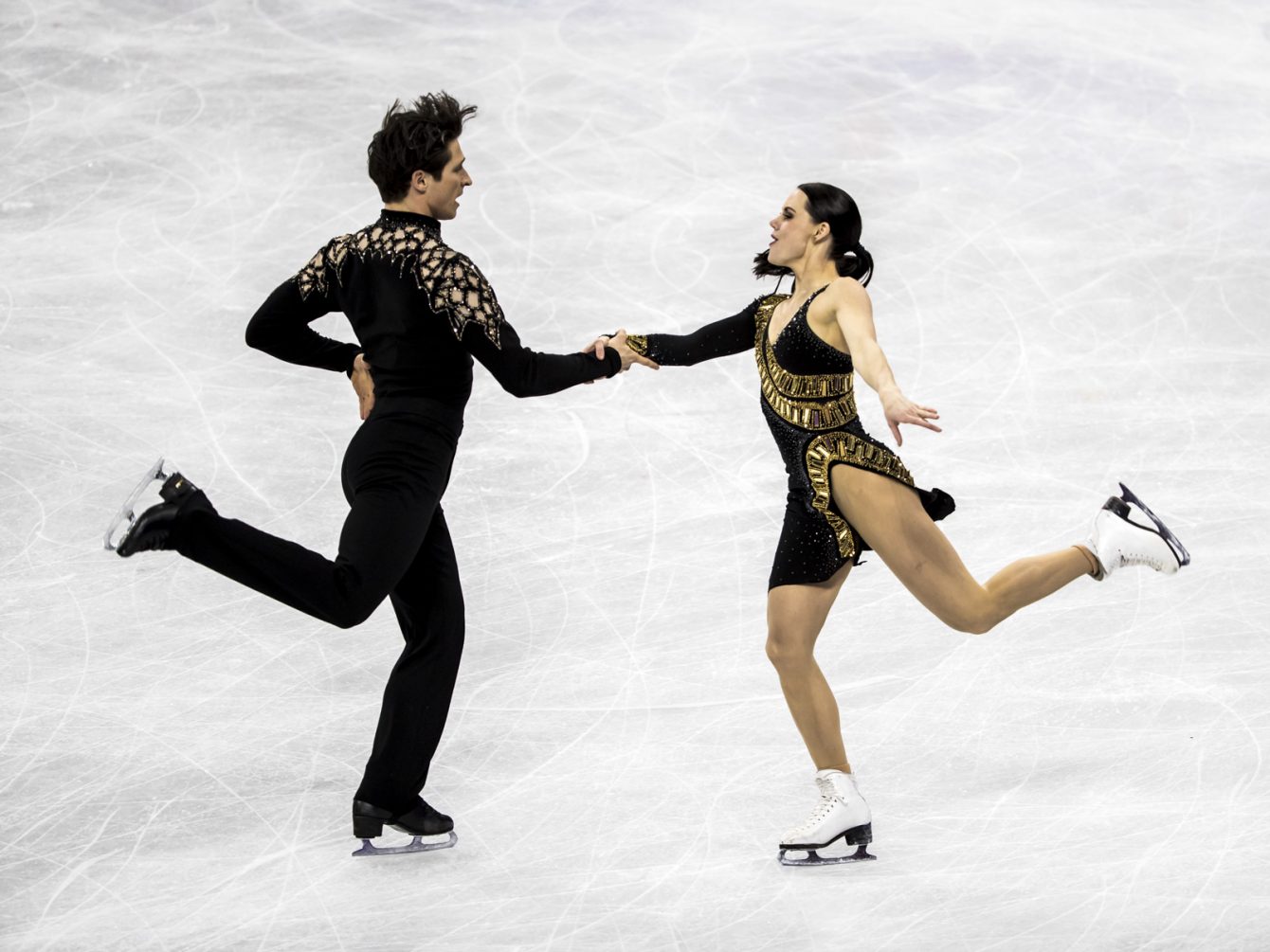 Team Canada Tessa Virtue Scott Moir PyeongChang 2018 team event