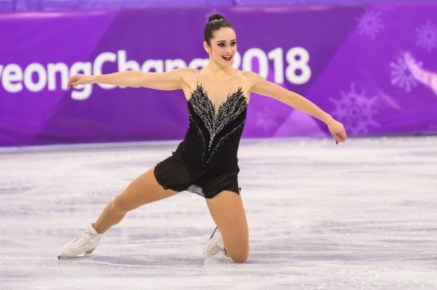 PYEONGCHANG, SOUTH KOREA - FEBRUARY 23: Kaetlyn Osmond competes in the Ladies Single Free Skating at the 2018 Winter Olympic Games at Gangneung Ice Arena on February 23, 2018 in Pyeongchang-gun, South Korea (Photo by Vincent Ethier/COC)