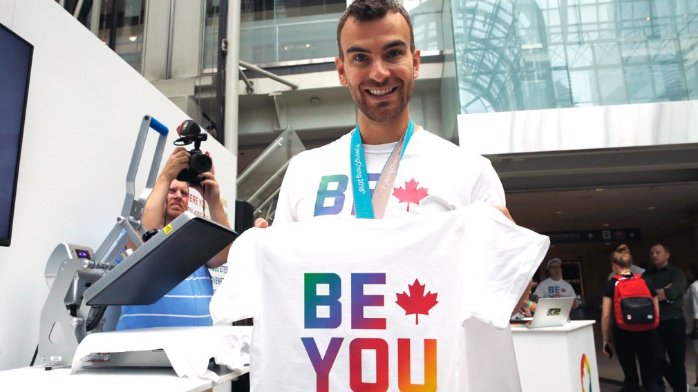Team Canada hosts ‘Be You’ pop-up in support of You Can Play
