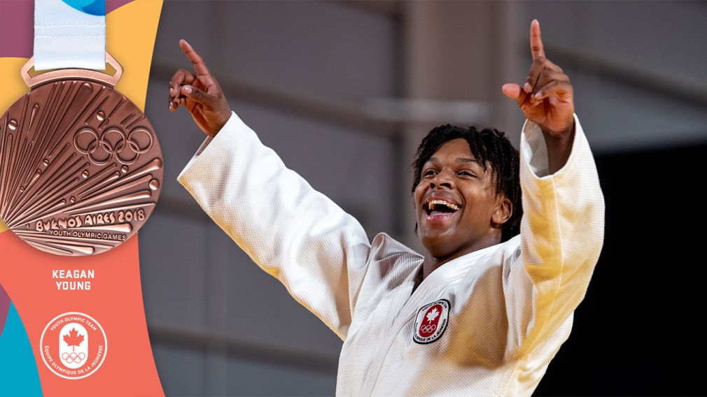 Young clinches judo bronze, Team Canada’s first medal at Buenos Aires 2018