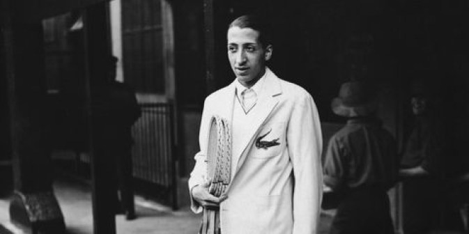 Rene Lacoste French Open René Lacoste poses for the cameras