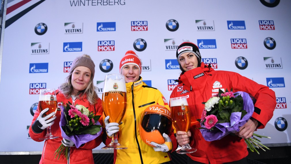 Mirela Rahneva wins skeleton silver in Winterberg, Germany January 5th, 2020