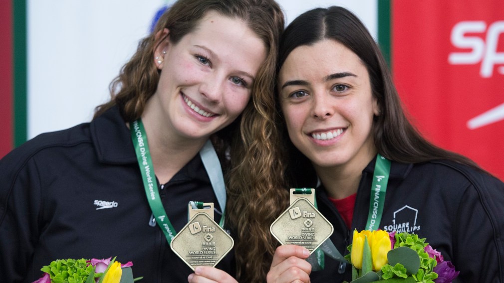Canada wins two gold, one bronze at FINA Diving World Series in Montreal