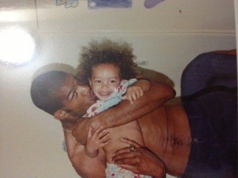 Brandie Wilkerson and her father