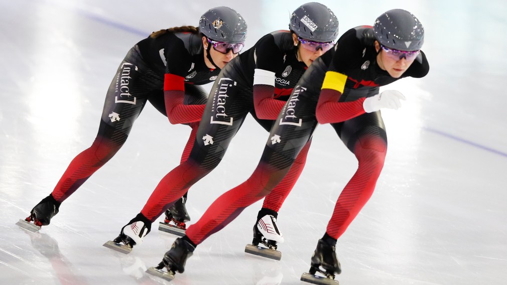 Gold and bronze in the team pursuit at the Heerenveen Speed ​​Skating World Cup