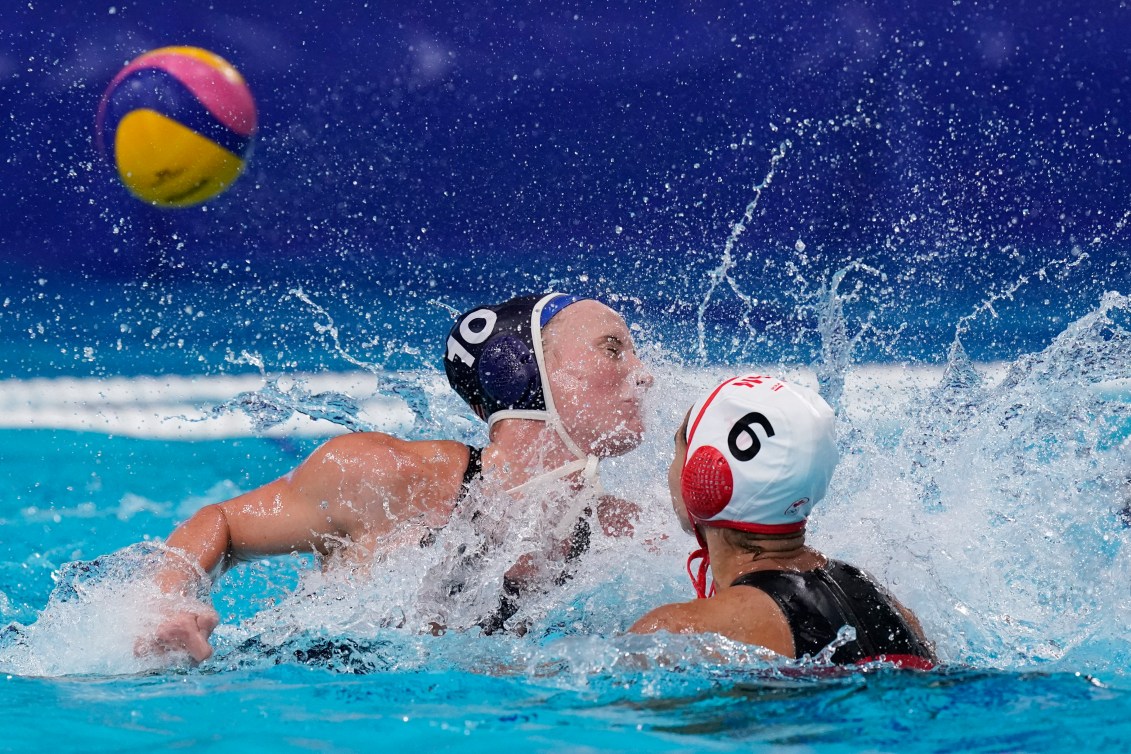 Canada's Gurpreet Sohi shoots against the United States