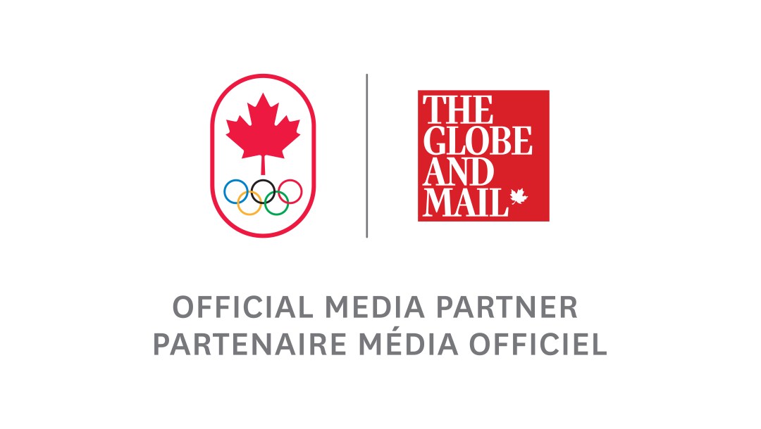 Team Canada and Globe & Mail logos