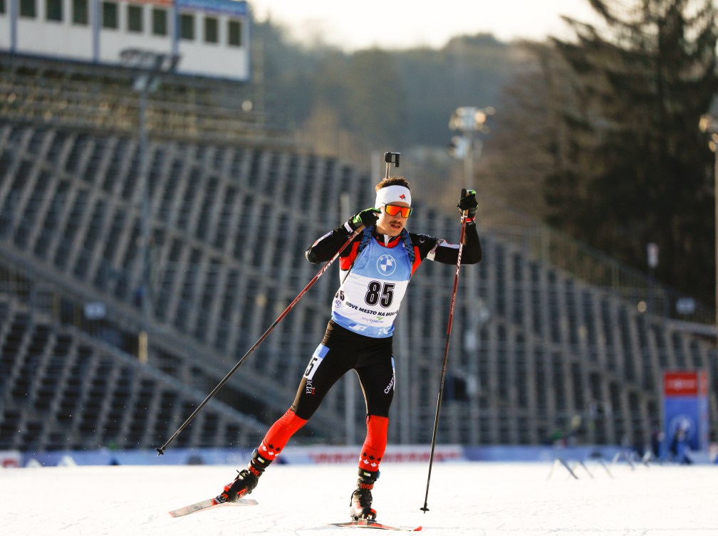 Adam Runnalls (CAN) - IBU World Cup Biathlon, sprint men, Nove Mesto (CZE)