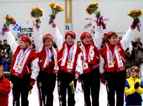 Équipe canada aux Jeux olympiques de Nagano