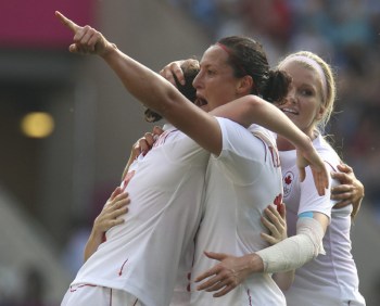 Équipe féminine de soccer de Londres 2012