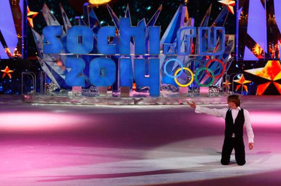 Photo : Les Jeux Olympiques d’hiver à Sotchi en 2014