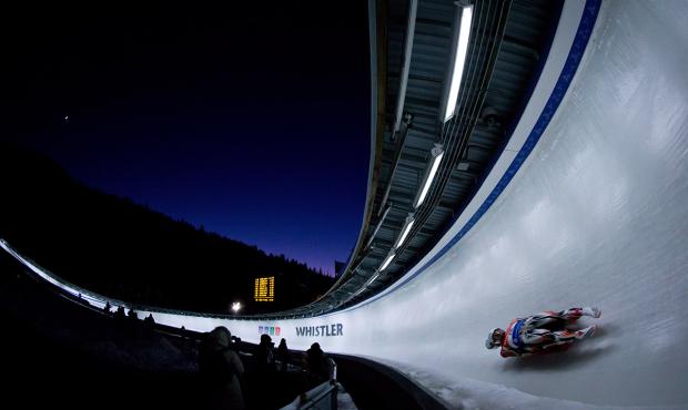 Tristan Walker et Justin Snith en action a Whistler