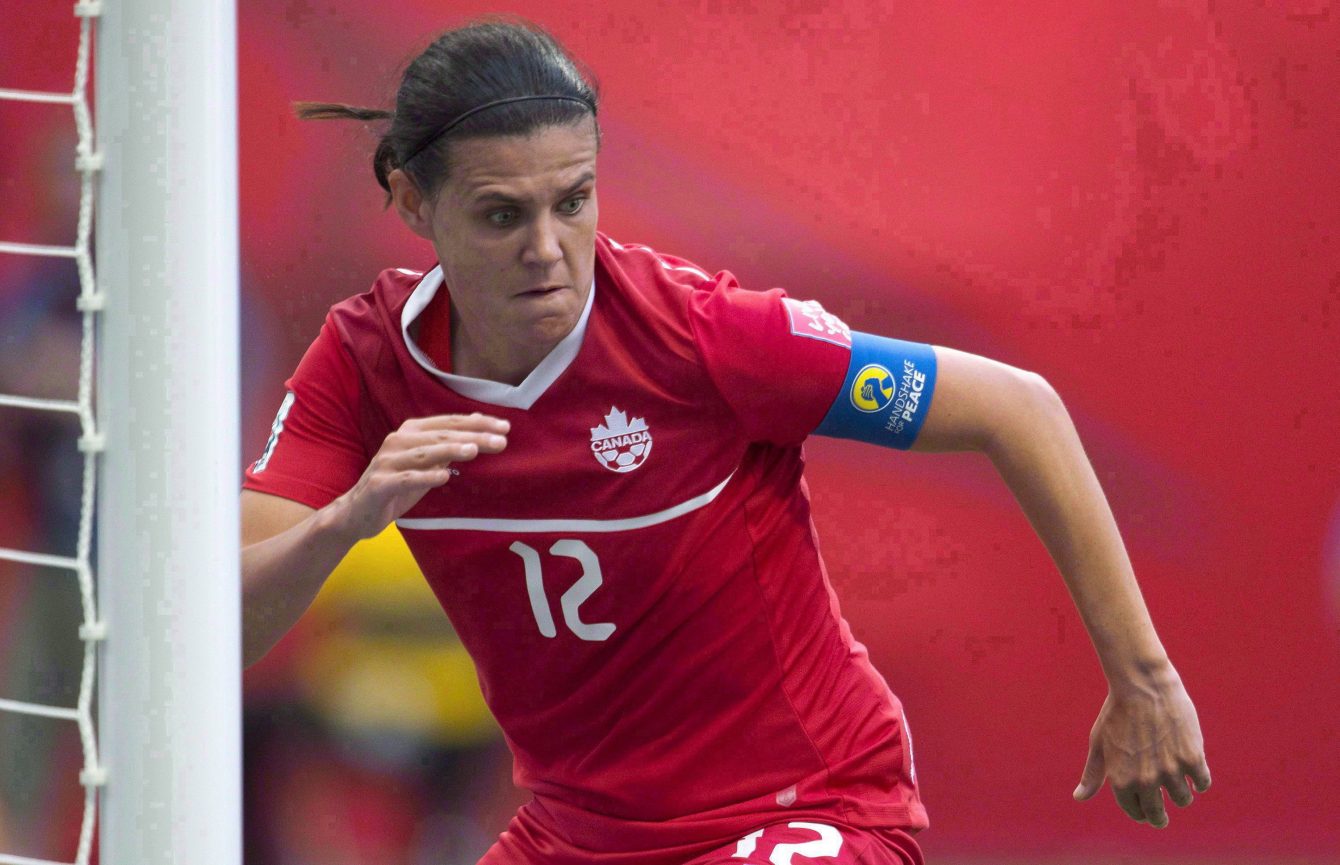 Christine Sinclair et son équipe voudront poursuivre sur leur lancée. 