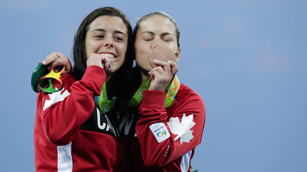 Meaghan Benfeito et Roseline Filion - Rio 2016 